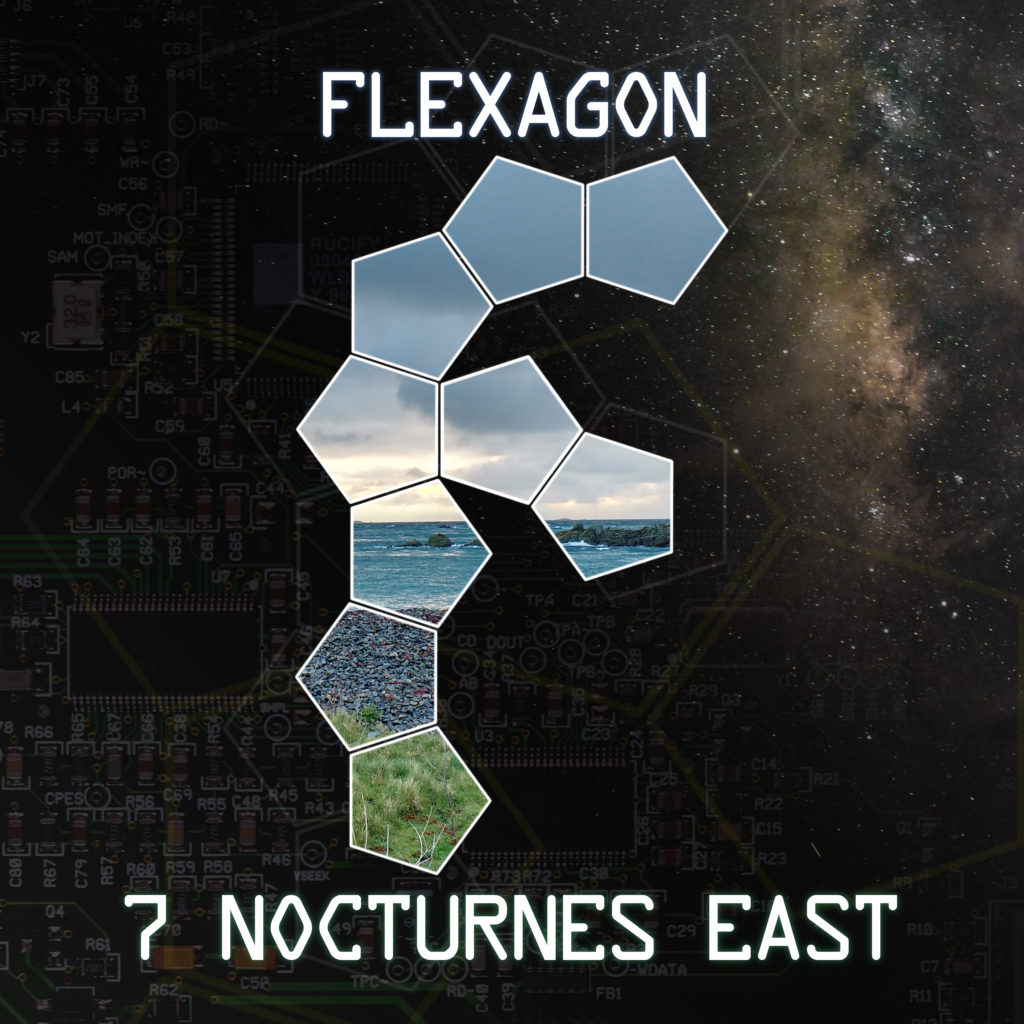 Flexagon art projects - 7 Nocturnes East